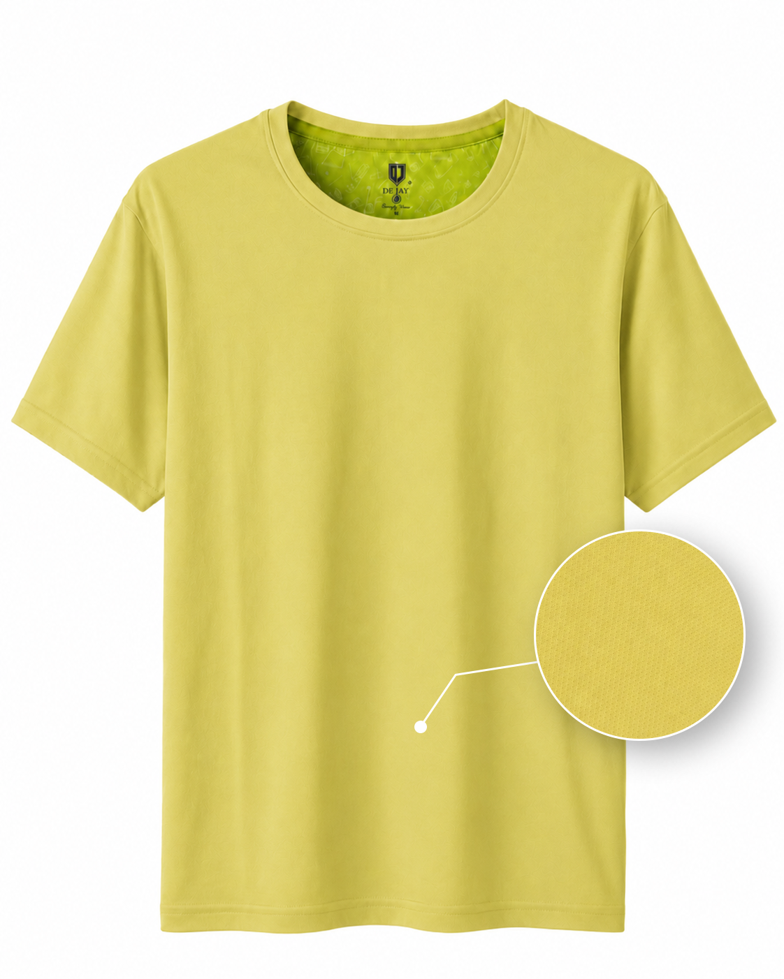 Dot Tee - Round-Neck Half-Sleeve