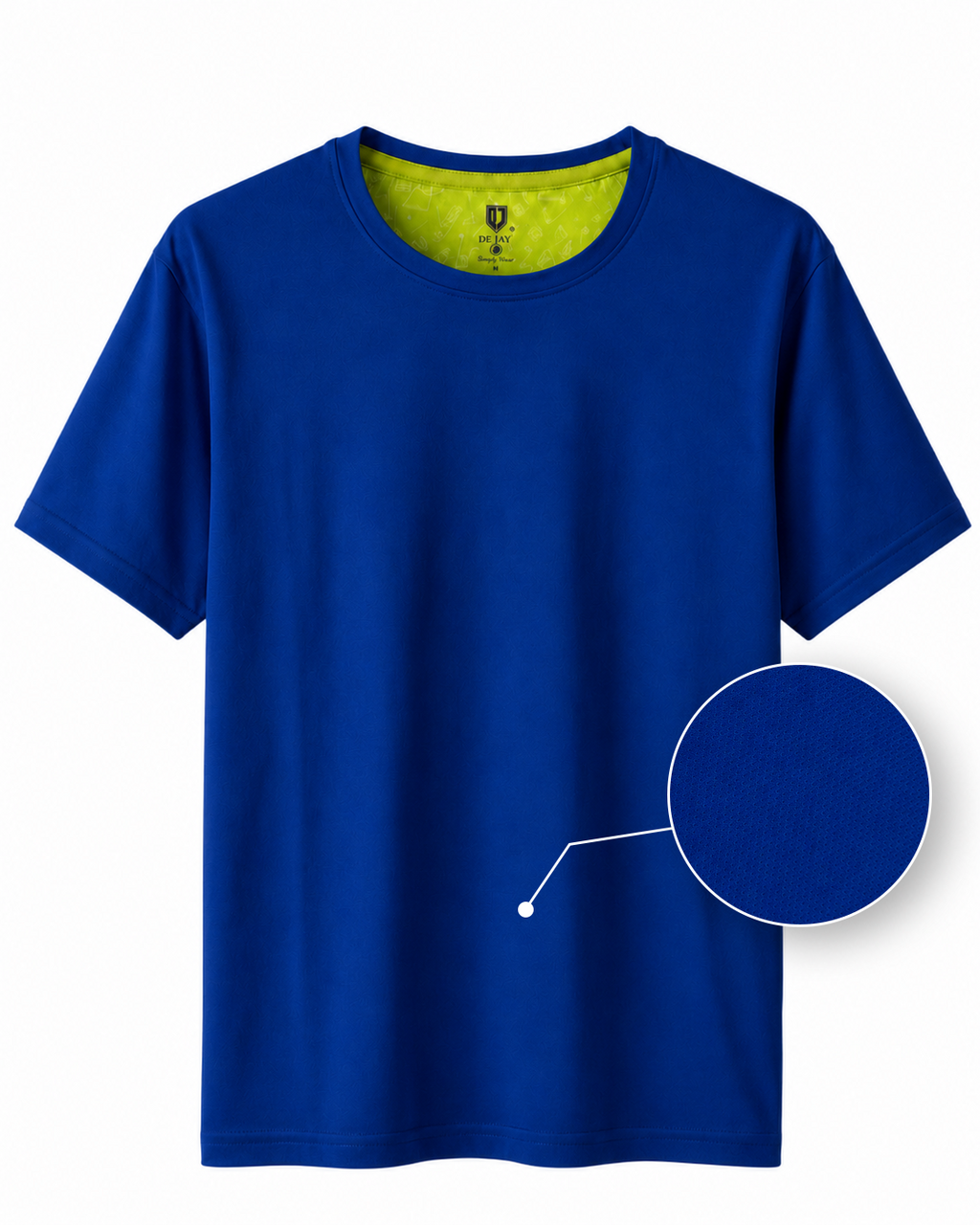 Dot Tee - Round-Neck Half-Sleeve