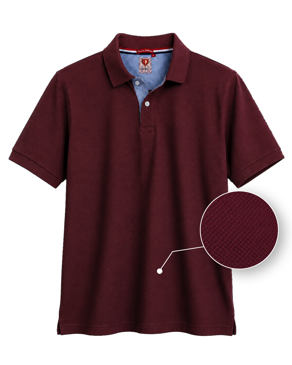 Max Polo - Ultra Rich Cotton Polo T Shirt No Pocket