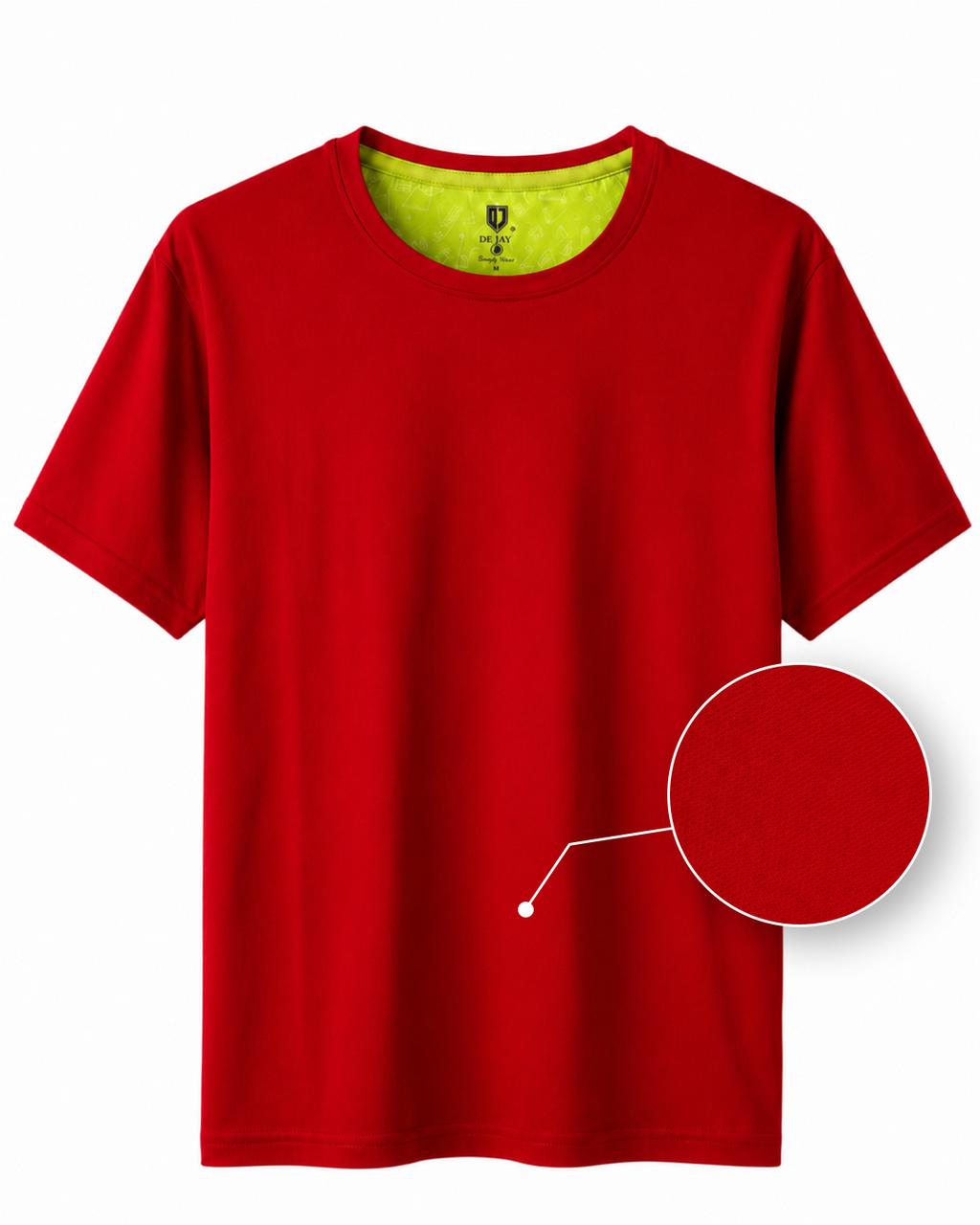 Dot Tee - Round-Neck Half-Sleeve