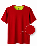 Dot Tee - Round-Neck Half-Sleeve