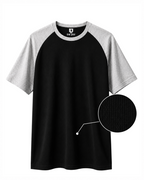 Raglan - Round-Neck Half-Sleeve
