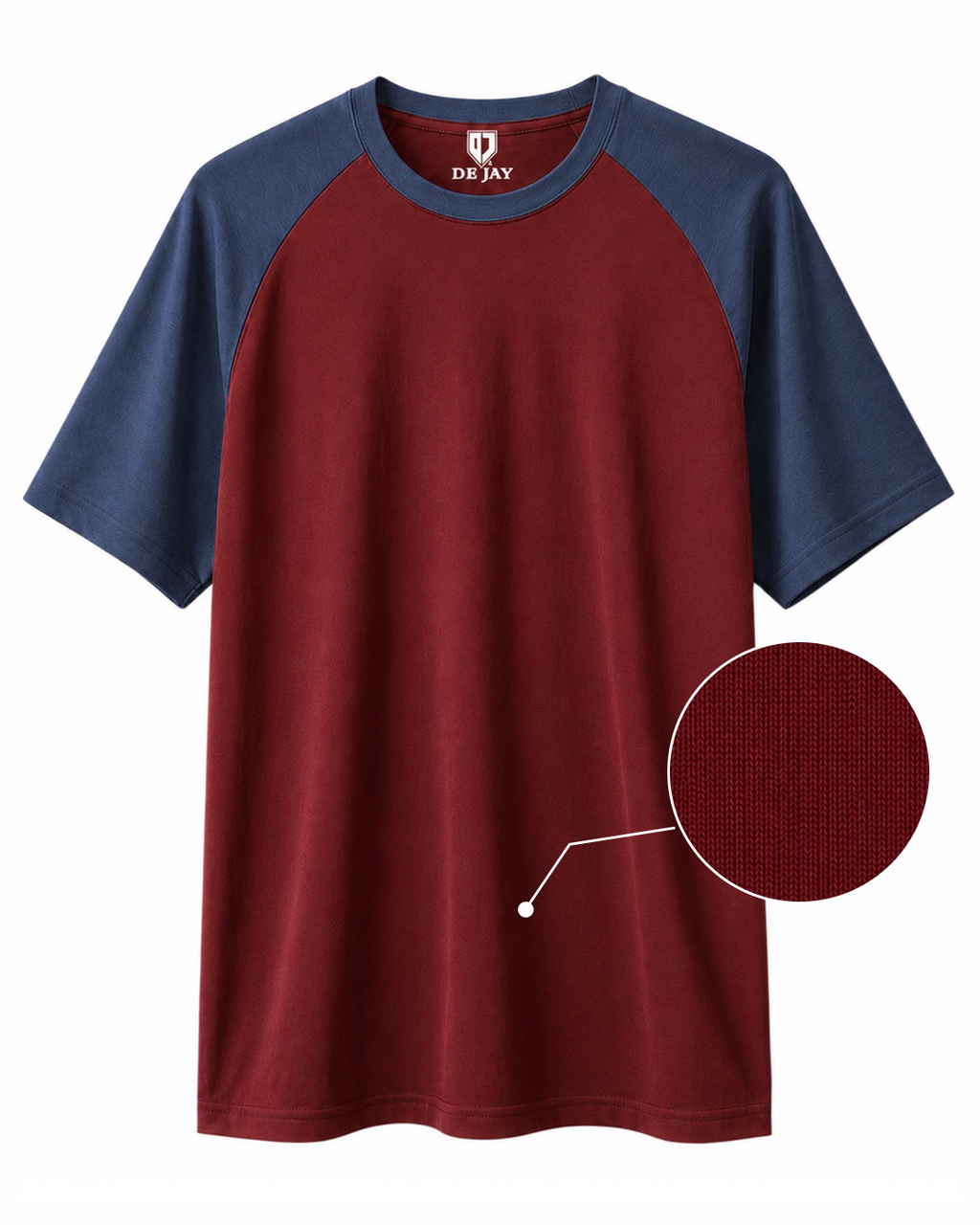 Raglan - Round-Neck Half-Sleeve