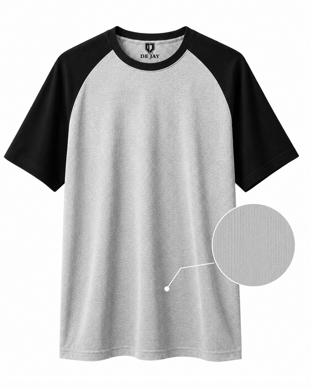 Raglan - Round-Neck Half-Sleeve