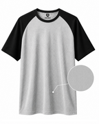 Raglan - Round-Neck Half-Sleeve